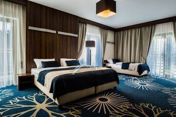 Фото номера Трехместный номер Делюкс Курортные отели Kasor Resort &amp; Spa г. Стрыкув 3